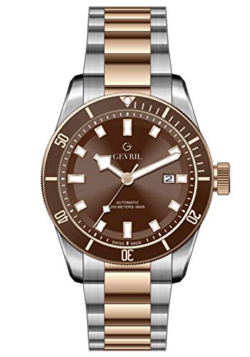 Gevril Yorkville Men's Swiss Automatic 48603 Two Tone Bracelet Watch2