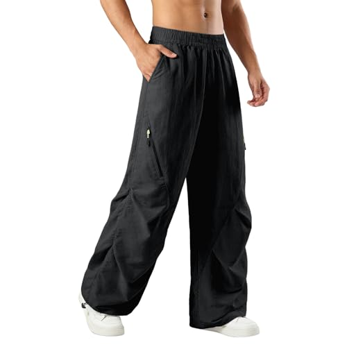 Pantalon d'été long léger pour randonnée et voyage homme