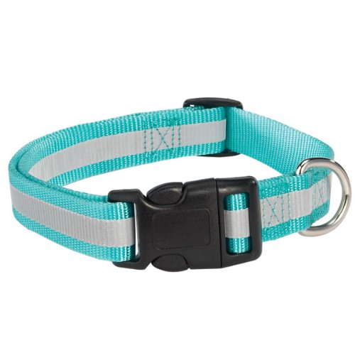 Guardian Gear Reflective Dog Collar, 18-26-Inch, Blue