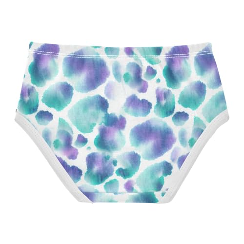 Joisal Chic Soft Spots Pastel Panties for Girl Toddlers Underwear Floral Cotton Flower Undies Kids Briefs 2t2