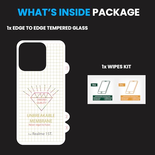 Image of FIRST MART Matte Back Screen Protector for Realme 15T - TPU Anti-Glare Protection, Anti-Slip, Bubble-Free, Edge to Edge Coverage [ 1 Pack]