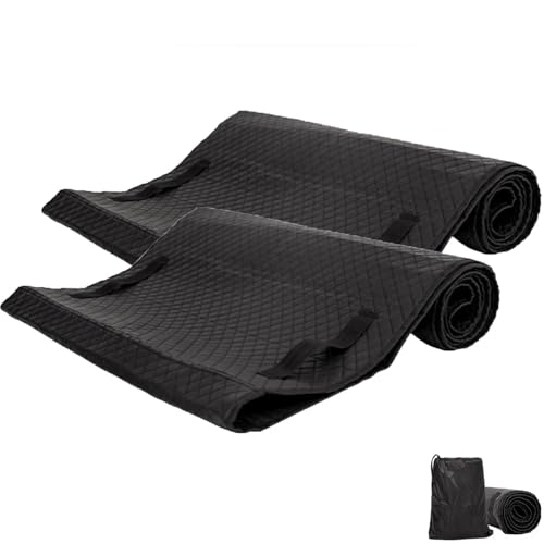 2PCS Automotive Magic Repair Pad, PU Rolling Mat for Easy Movement, Mechanic Repair Tool for Car Repairs, DIY Maintenance, Self-Driving Tours, and Long-Distance Trucking