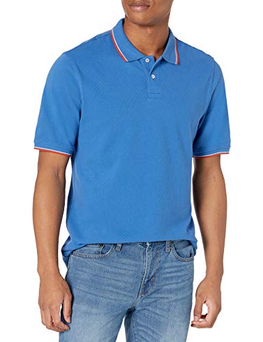Image of Amazon Essentials Men's Regular-Fit Short Sleeve Cotton Pique Polo Shirt (Available in Big & Tall)