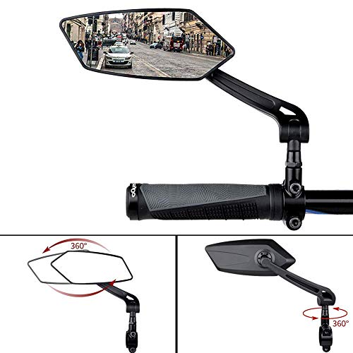 22.2 Mm Bike Mirror Set Mount On Handlebar #TOP4