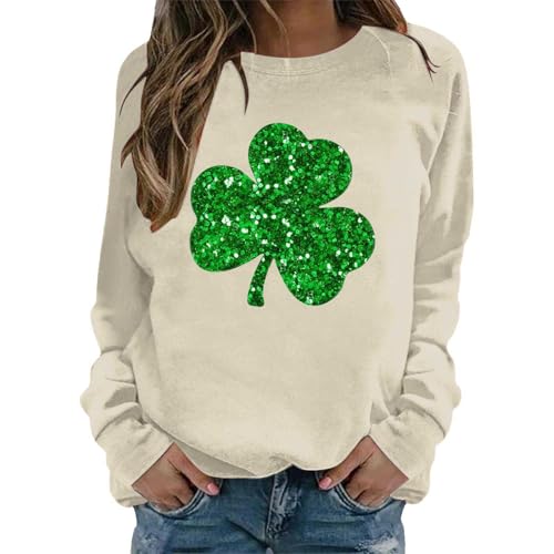 Sweat-shirt à col rond en coupe oversize avec motif imprimé de lettres élégant