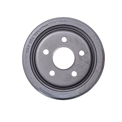 Image of Detroit Axle - Rear Brake Drums for Dodge Neon Aries Charger Shadow Daytona | Plymouth Horizon Neon Reliant Sundance Turismo Chrysler Lebaron Brake Drums Rear Replacement
