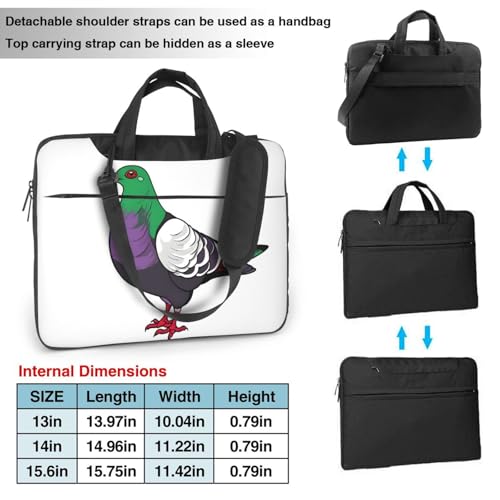 Sac ordinateur portable pigeon léger contre les chocs