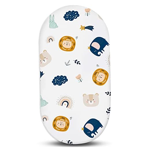 Drap housse landau berceau lit d'appoint 38x80 cm - drap housse landau housse de matelas coton protège matelas Arc-En-Ciel