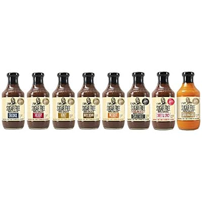 G Hughes Sugar Free Sweet Chili Sauce - Gluten Free Dipping Sauces, Sugar Free Sauce, Hot Sauce, Low Carb Red Chili Sauce, Spicy Chili Sauce - 18 oz (6 Pack)
