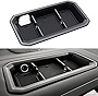 JDMCAR Dashboard Tray Compatible with 2022 2023 Toyota Tundra Accessories Dash Panel Center Console Table Storage Organizer with Anti-Slip Backing Liner