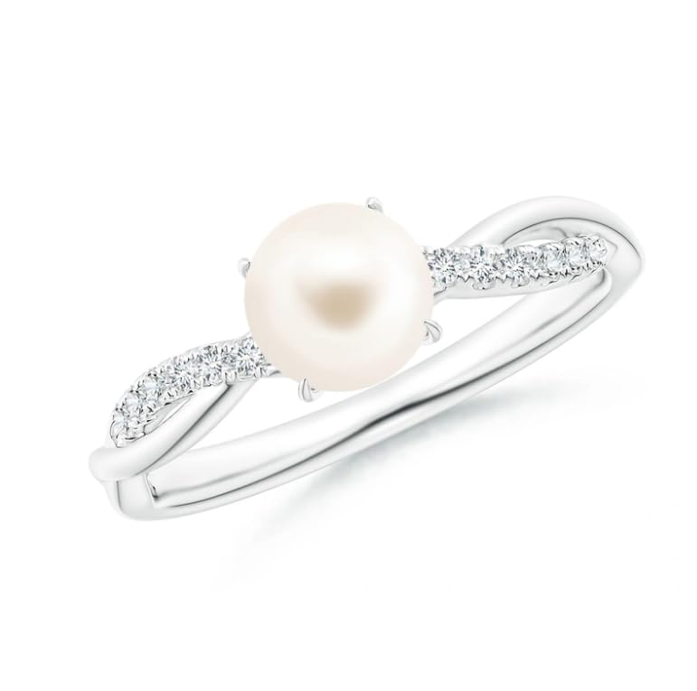 ROOVI 925 Silver Rings For Women With Real Pearl | Pure Silver Ring With The Certificate Of Authenticity | Best Anniversary Gift for Women/Girls/Wife/Girlfriend | 6 Month Warranty (Silver) (B0D8JKNRCD) Amazon Price History, Amazon Price Tracker