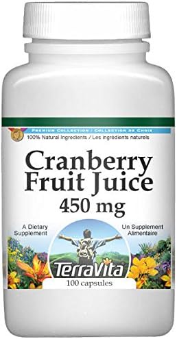 TerraVita Zumo de fruta de arándano - 450 mg (100 Cápsulas, ZIN 511992)