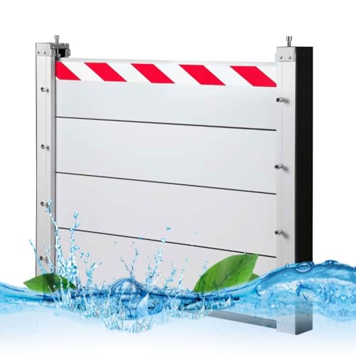 Barreras de agua para inundaciones de aluminio HXQSL 100x60cm para garajes