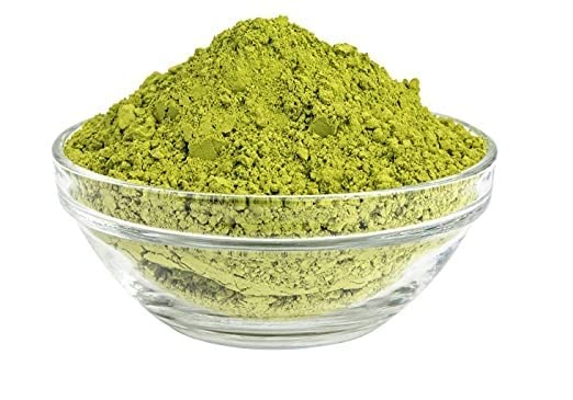 Vista 2 de Fresten Polvo de menta Polvo de hoja de Pudina Polvo de hoja de menta verde Polvo de menta seca en polvo (10.58 oz)
