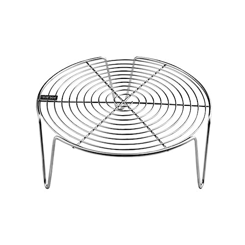 Versatile Stainless Steel Steaming Rack Steamers Basket Steaming Stand For Kitchen And Culinary Enthusiasts Stainless Steel Steaming Stand