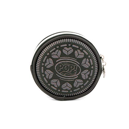 Oh My Pop Oh My Pop! Black Cookie-Round Purse Coin Pouch, 12 cm;,Black3