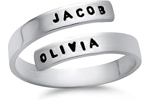 By Hannah Design - Twist Stacking Customizable Ring