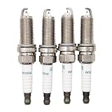HJLXCSLUJ 4pcs 90919-01275 SC16HR11 Iridium Spark Plug Compatible with Toyota Corolla Prius Matrix