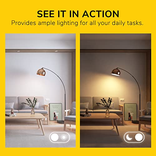 Getinlight 66" Modern Rose Gold Arc Floor Lamp With Metal Shade And Black Marble Base, Led Bulb Included, In-0806-1-Cp #TOP3