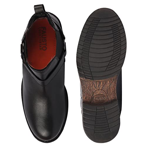 Image of FAUSTO Men's Leather Boots