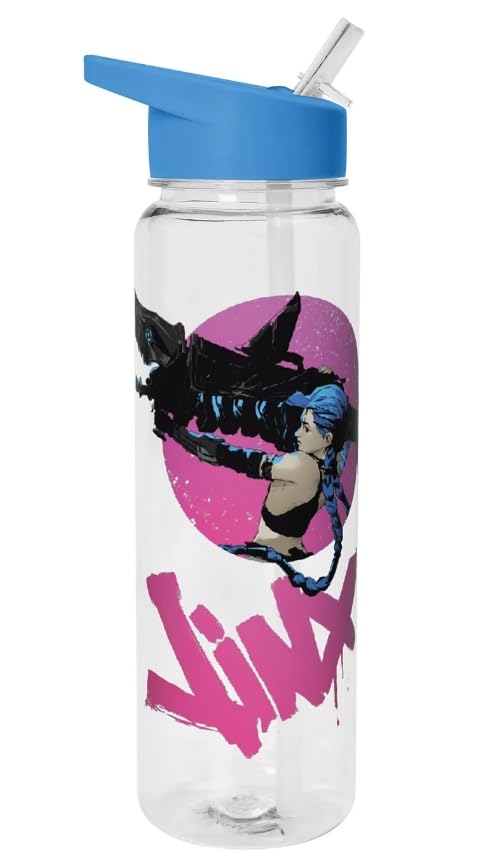 Arcane Plastic Drinks Bottle, Official Arcane BPA-Free Plastic Bottle, Lightweight and Durable, Featuring Stunning Artwork