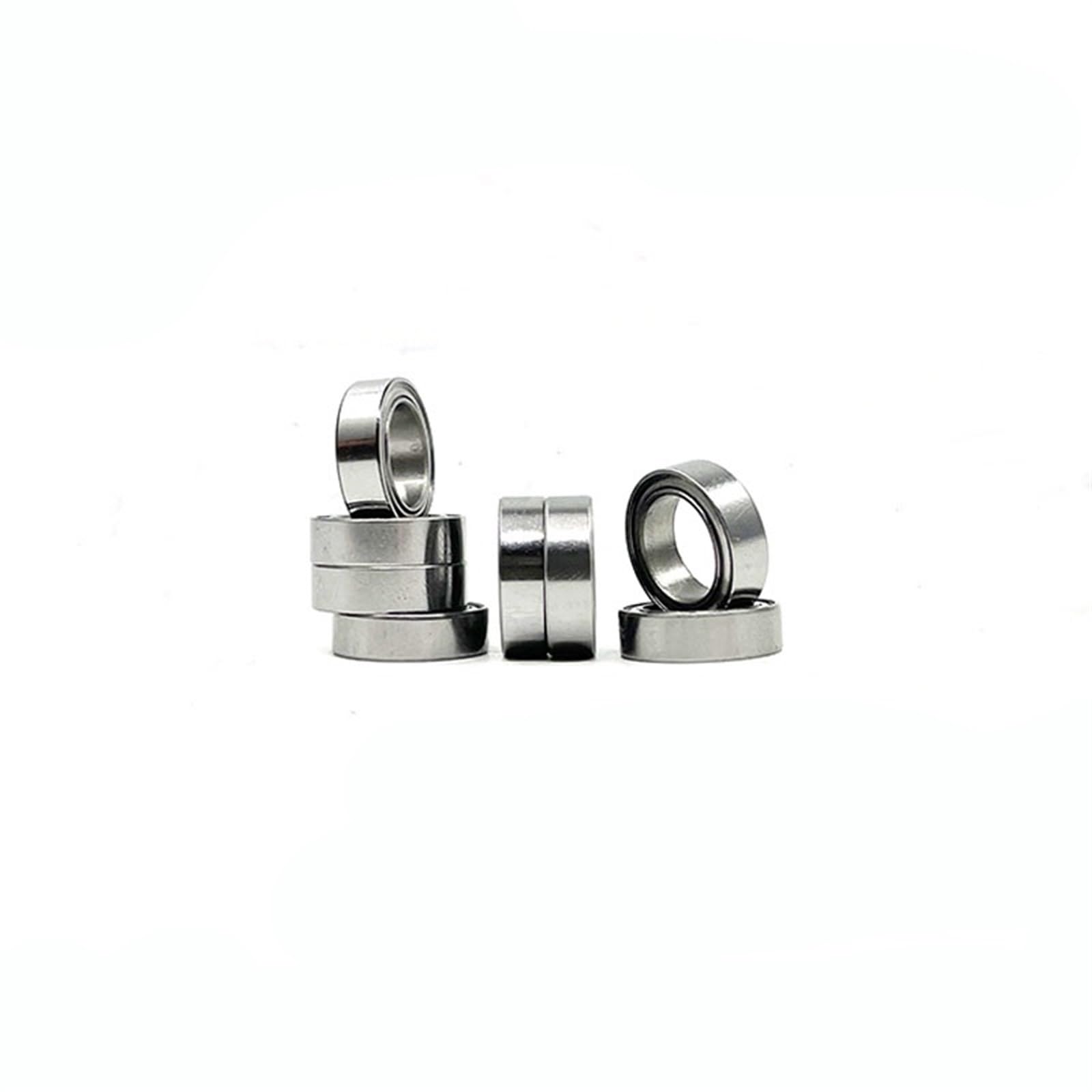 Rodamiento de Bolas Miniatura de Acero Inoxidable 440, 10 Unidades, SMR52ZZ, SMR63ZZ, SMR74ZZ, SMR85ZZ, SMR105ZZ, SMR115ZZ, SMR128ZZ, SMR137ZZ.(ABEC-5 P5,SMR63ZZ 3x6x2.5mm)