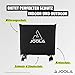 JOOLA Outdoor Ping Pong Table Cover Fits Both Folding Tables & Flat Tables -Heavy Duty Waterproof Cover with PVC Coating- Dual Function, Fits 9x5 Tables in Upright or Down Positions, Indoor & Outside