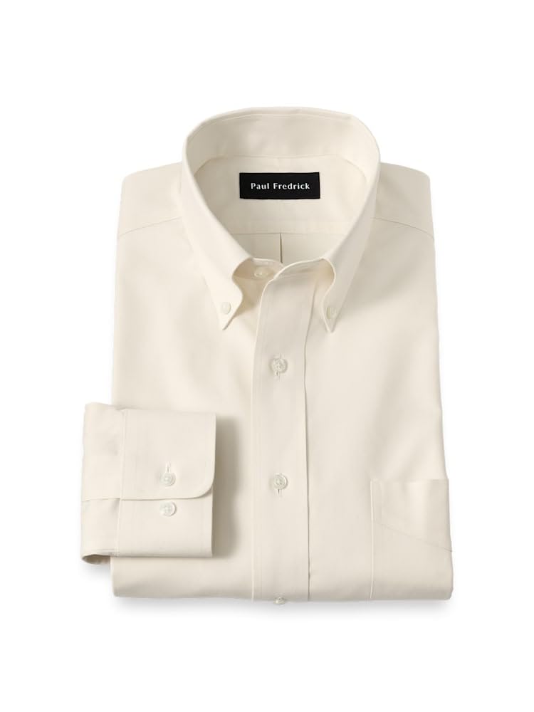 Paul Fredrick Non-Iron 2-ply Cotton Button Down
