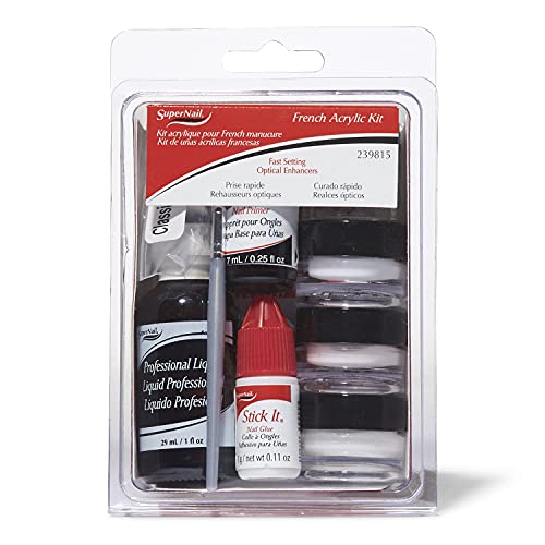 Kit de Inicio Acrílico French Super Nail miniatura 1