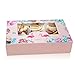 HIUOUIH Cupcake Boxes 15 Stück 21,5 x 13,5 x 5cm Kuchen Boxen Papier Transportbox Tortenschachtel mit Sichtfenste Tortenbox Pappe Cookie Box Karton Kuchenkartons für Cupcakes Gebäck Muffins