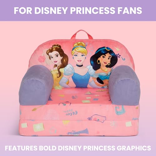 Image of Delta Children - Disney Princess Cozee Buddy Flip-Out Kids Chair, Pink