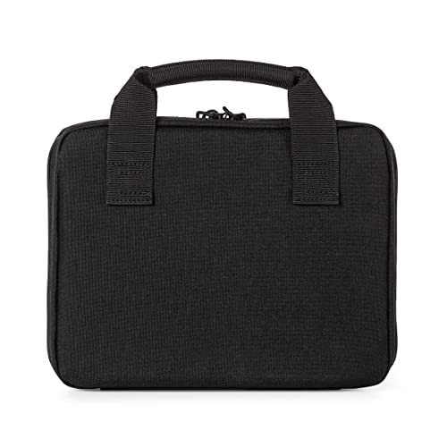 5.11 Tactical All-Weather Nylon Single Pistol Case, Fully Padded Interior, Ykk Zipper, Black, One Size, Style 58724 #TOP1