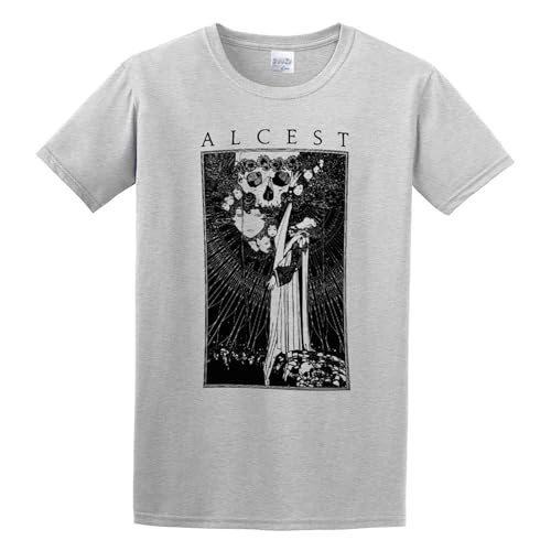 Photo de Alcest T-Shirt Graphic Unisex Tee Shirt Gray XL