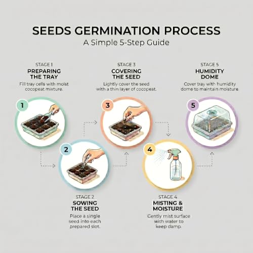 Image of Indian Veggie Combo (Tomato,Chilli, Brinjal, Okra, Capsicum) Planting Seeds | Non-Hybrid, Open Pollinated And Non-GMO | Vegetable Seed For Farming, Home & kitchen Garden (Approx 960)