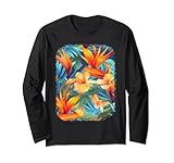 Vintage Flowers Bird of Paradise Lover