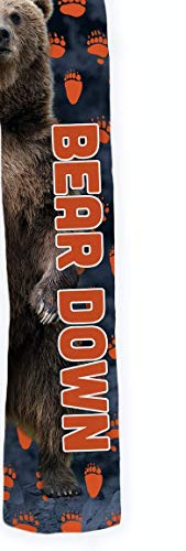 BRIEF INSANITY Chicago Football Pajama Pants (S-XXL) - Durable Loose Fit Bear Down Football Pants for Men & Women2