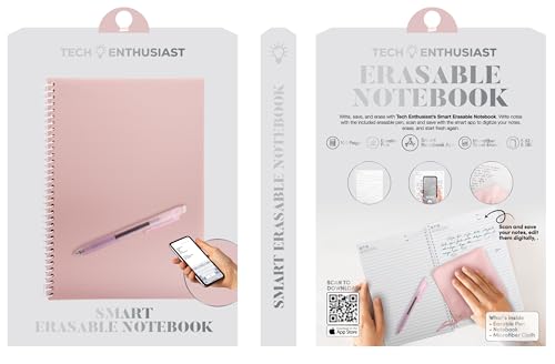 Tech Enthusiast Smart Erasable Notebook
