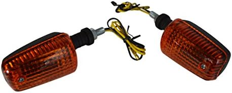 Clignotants avant et arrière NEUFS + ampoules 6V-21W Yamaha 125 DTMX - 2A8