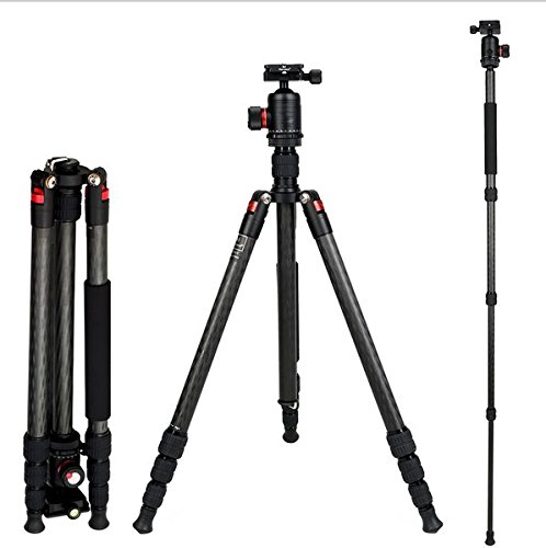 Trépied carbone GOWE avec rotule alu pour reflex Nikon et Canon