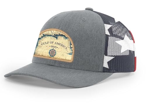 Gulf of America Patch Embroidered Mesh Back Hat by Heritage Pride AG