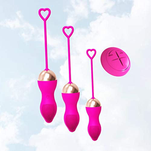 ARTIBETTER 3 Peças Kegel Bolas Vaginal Haltere Ponto G Oscilador Flertar Ferramenta Portátil Três-Em