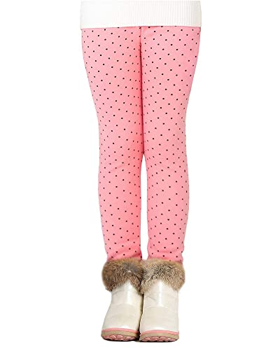 Adorel Legging Chaud Polaire Hiver Pantalon Fille Lot De 2