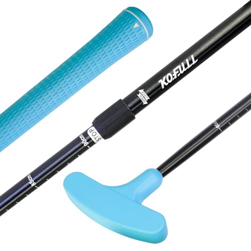 KOFULL 2 Pack Golf Putters for Men and Women Two Way Mini Golf Putter Adjustable Length Kids Putter for Right or Left Handed Suitable for Children, Teenagers, Adults - Image 6