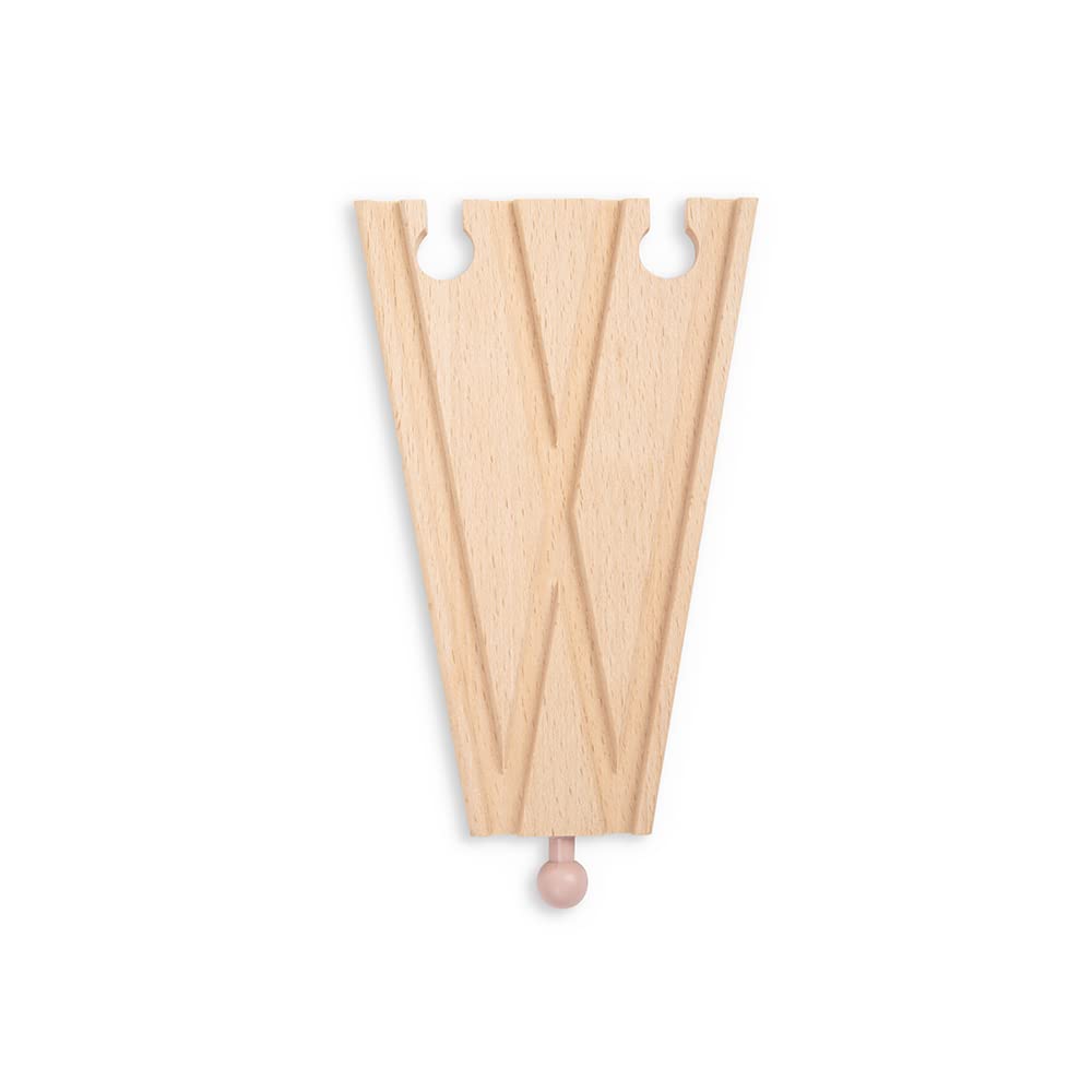 Bigjigs Rail Binario suddiviso (Confezione da 2)