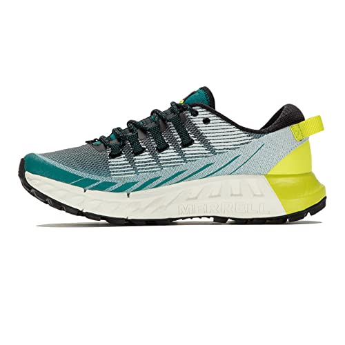Image of Merrell Agility Peak 4 Women's Trail Running Shoes, Jade, 5.5 UK