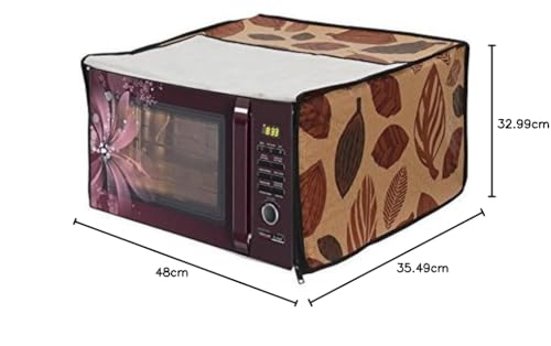 Image of Stylista Vinyl Printed Microwave Oven Cover For Ifb 17 L, Multicolor