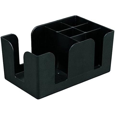 6-Compartment Bar Organizer and Napkin Dispenser Cover