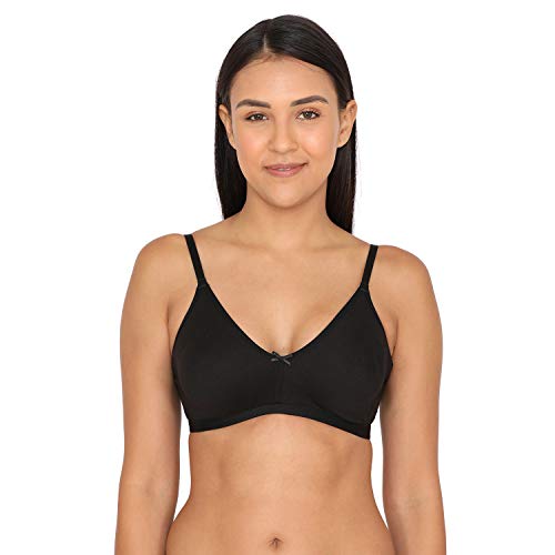 Image of Zivame Everyday Double Layered Non Wired 3 /4th Coverage T-Shirt Bra - Georgia Peach