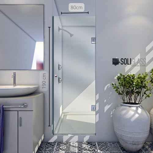 Recopilación de Puertas de Vidrio para Baños en Home Depot para comprar online. 23 Imagen adicional