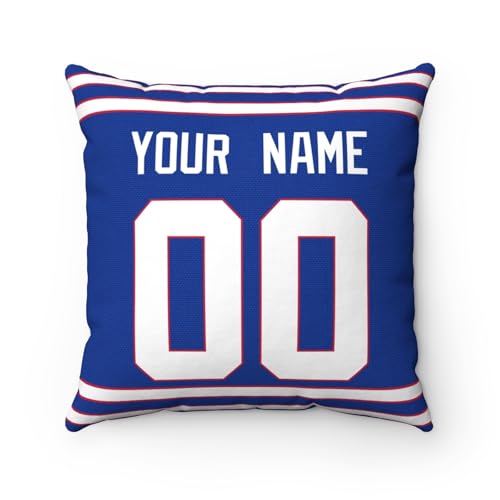 Image of ANTKING Throw Pillow 2 Pack Custom Any Name and Number Personalized Gift for Men Women Boys